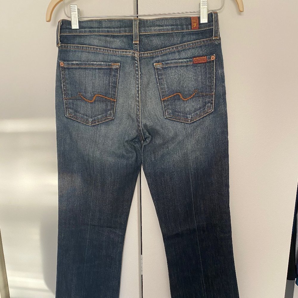 7 For All Mankind RN 115561 Bootcut Jeans Sz27